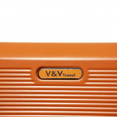 Чемодан V&V PC 023-55 Orange