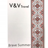 Валіза V&V TRAVEL 8018-55 BRAVE SUMMER