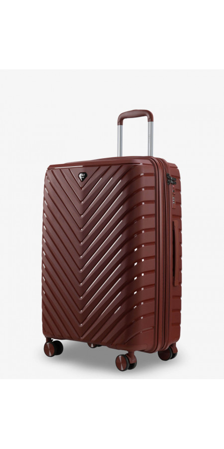 ЧЕМОДАН V&V TRAVEL INVICTUS 8025 - 65 bordo