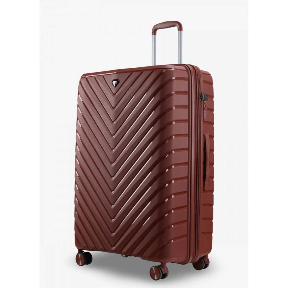 ЧЕМОДАН V&V TRAVEL INVICTUS 8025 - 75 bordo